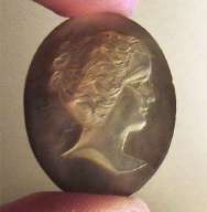 Turn of the 19 & 20 centuries Art Deco Mother Pearl Shell in Silver pin/clasp