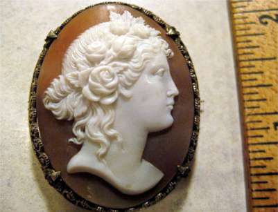 Museum Quality XIX century Vermeil Brooch