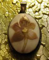 925 Silver Sterling with Gold Rope marked Art Deco Pendent 5 angle leave